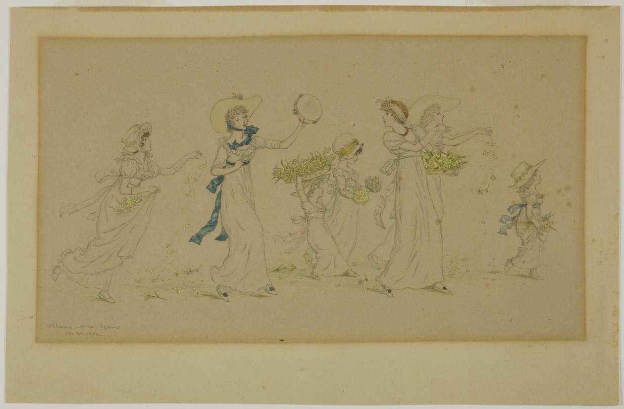 Welkom Nogmaals door Kate Greenaway