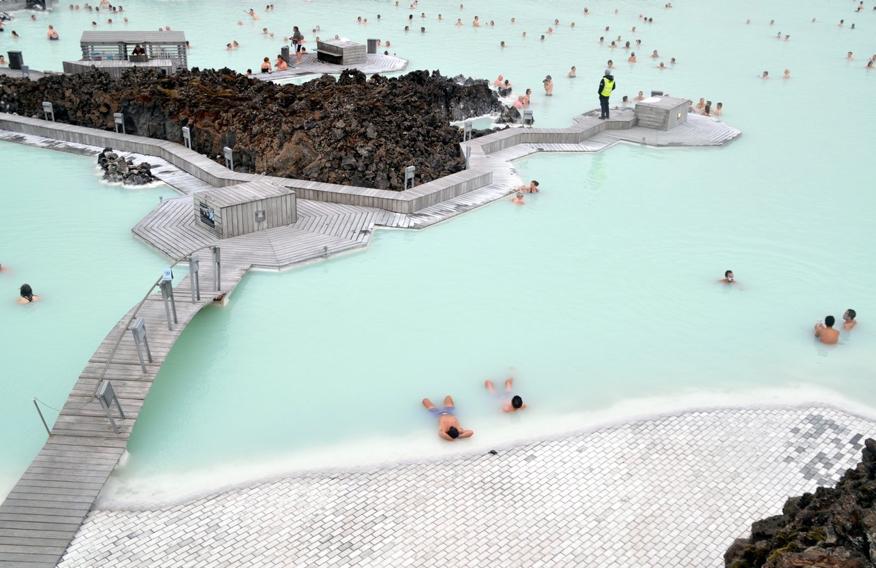 Blue Lagoon, IJsland (foto) door Katie Harker