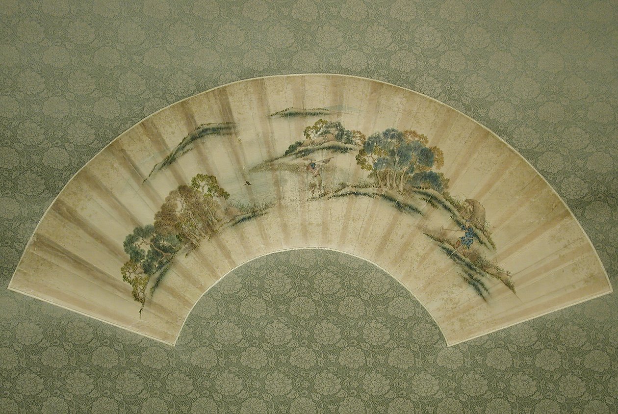 Lentelandbouwscène door Katsushika Isai