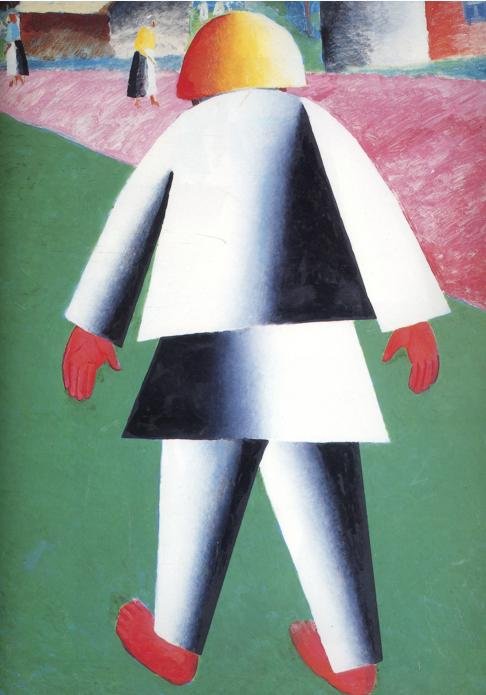 Jongen door Kazimir Severinovich Malevich