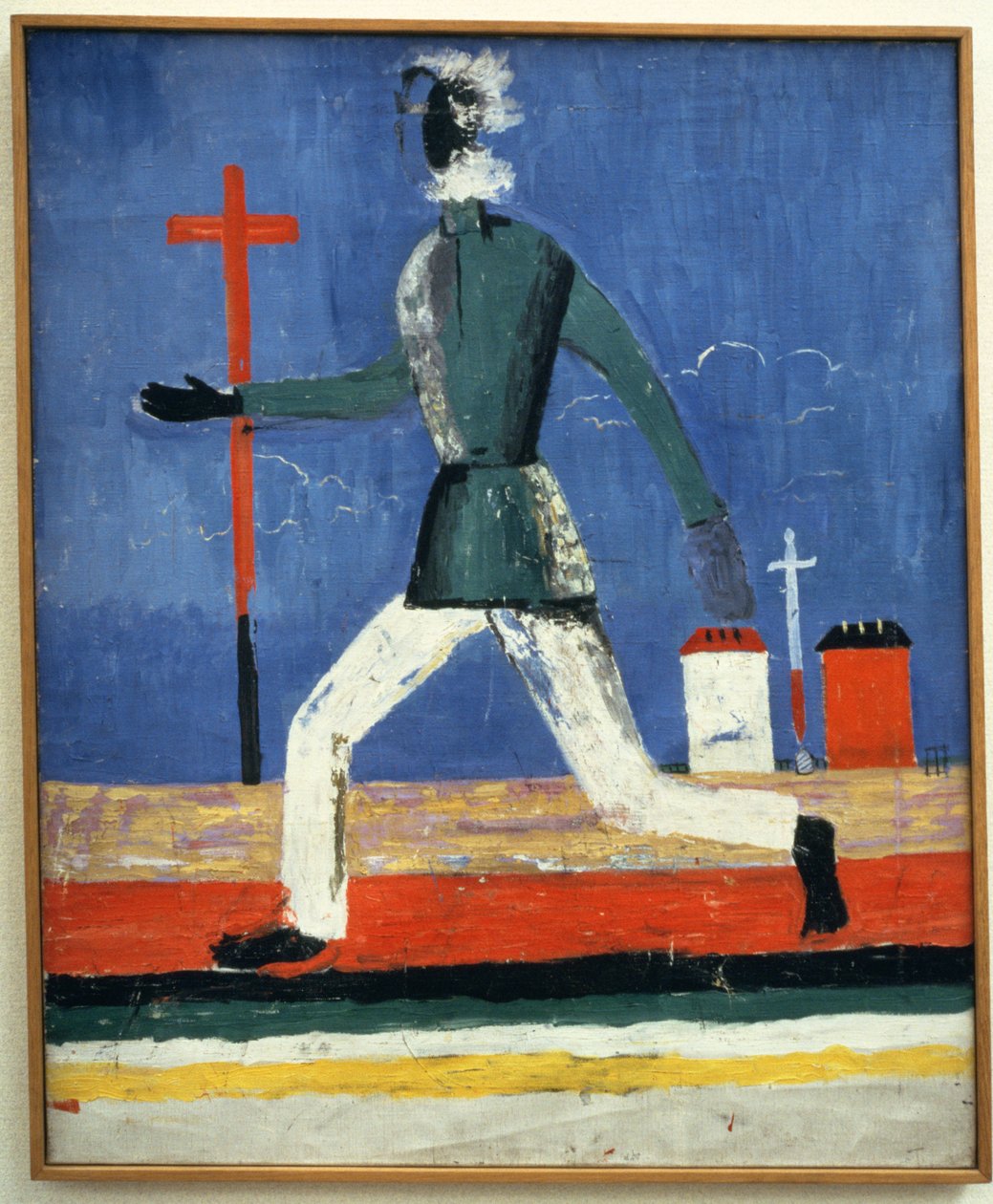 De rennende man door Kazimir Severinovich Malevich