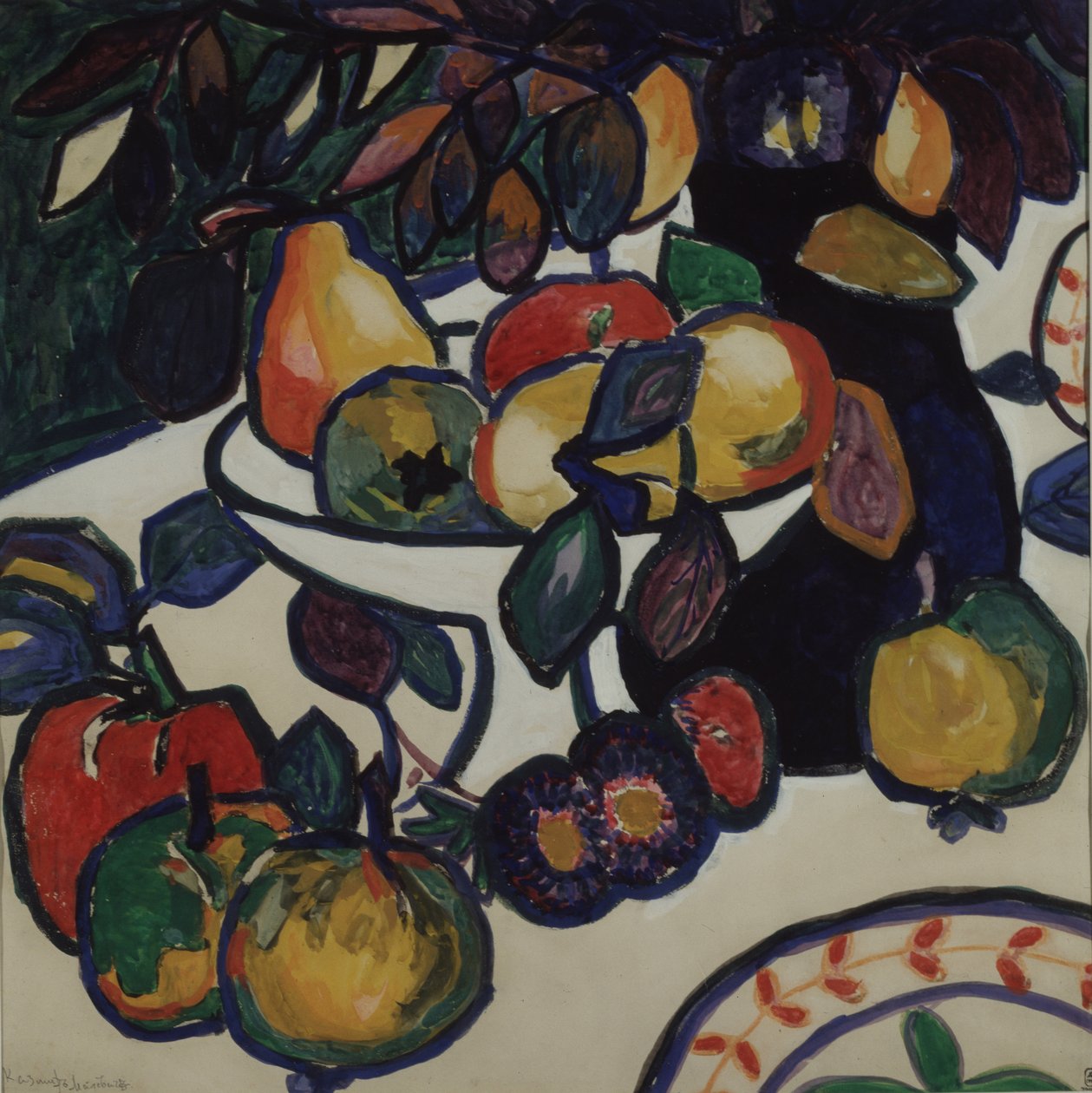 Stilleven door Kazimir Severinovich Malevich