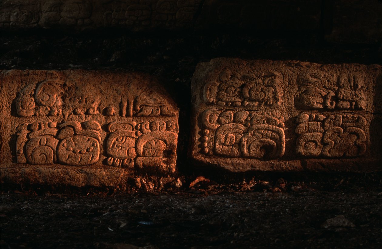 Maya, Guatemala, Dos Pilas Trap door Kenneth Garrett