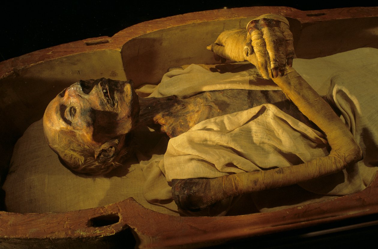 Mummie van Ramses II door Kenneth Garrett