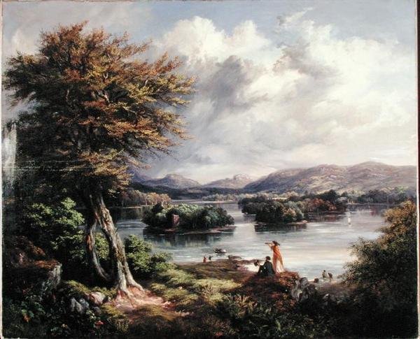 Lake of Menteith door Kenneth Macleay
