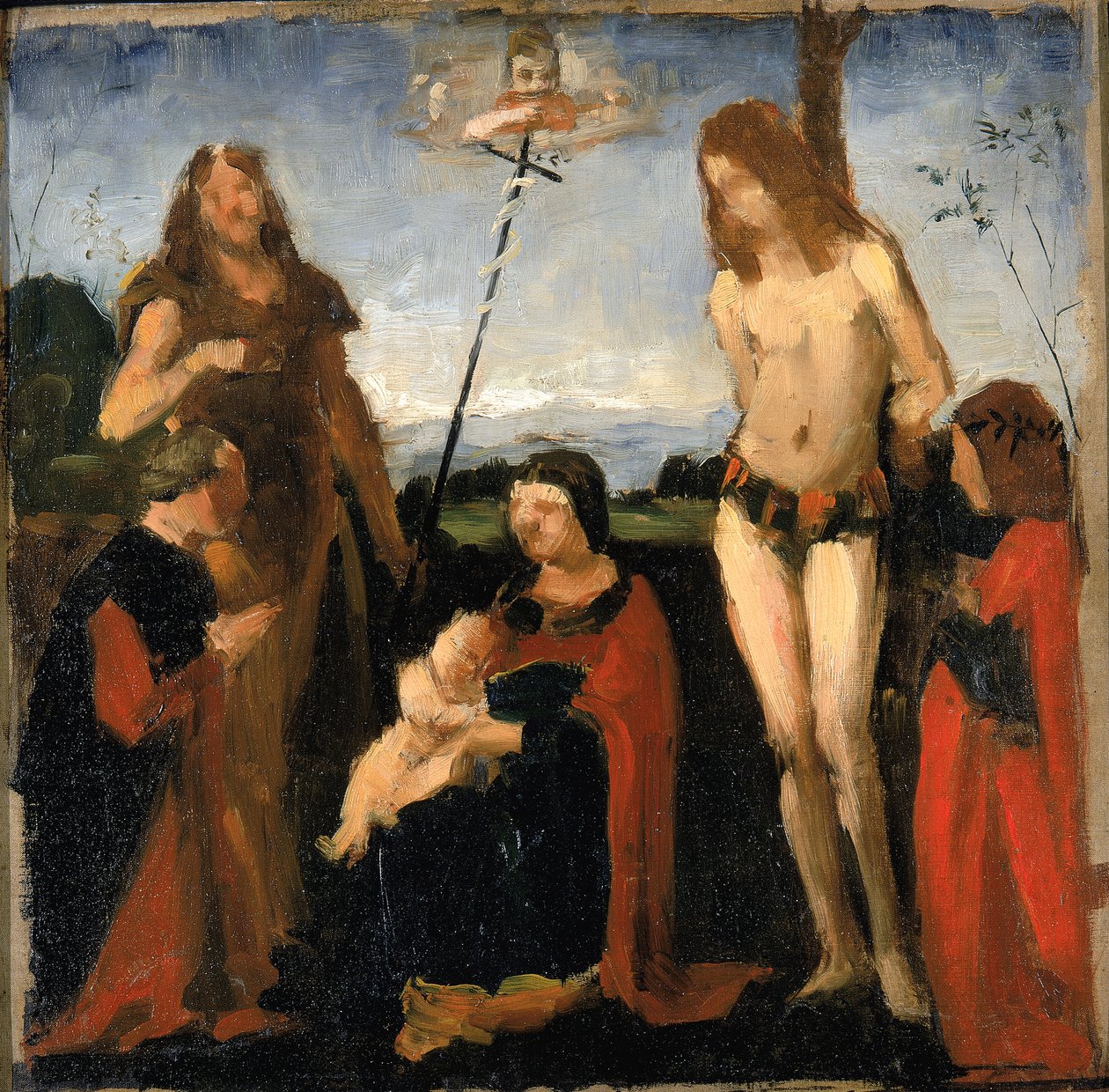 Na Boltraffio, Sacra Conversazione, 1878-1882 door Kenyon Cox