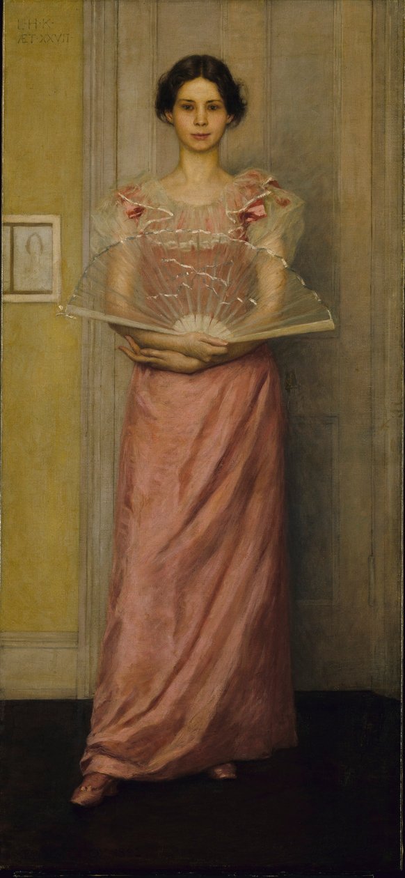 Louise Howland King (Mrs. Kenyon Cox) door Kenyon Cox