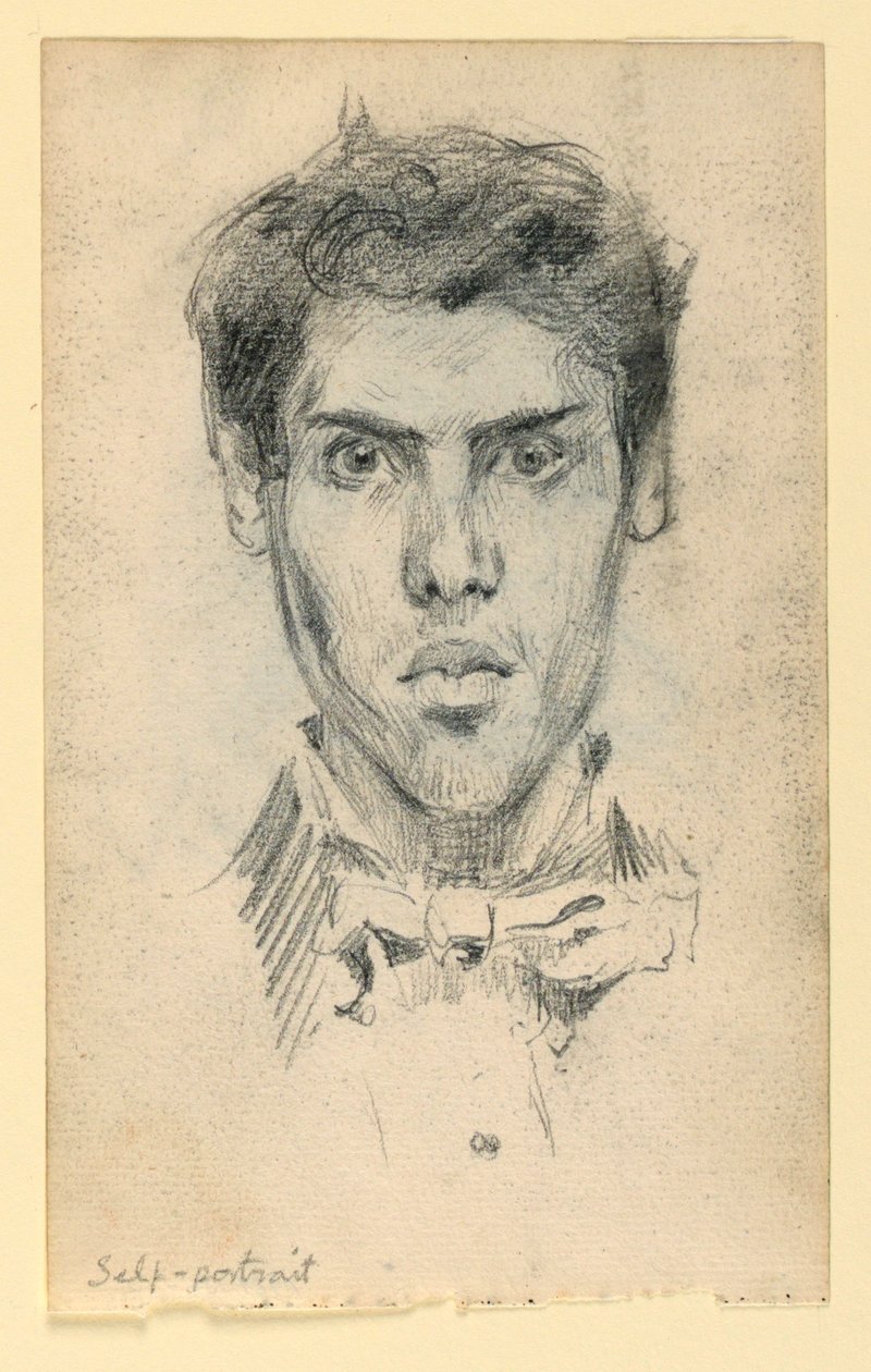 Zelfportret door Kenyon Cox