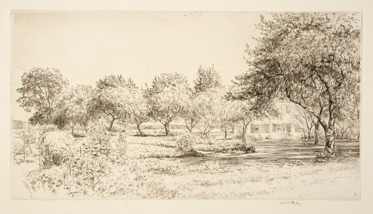 De boomgaard door Kerr Eby