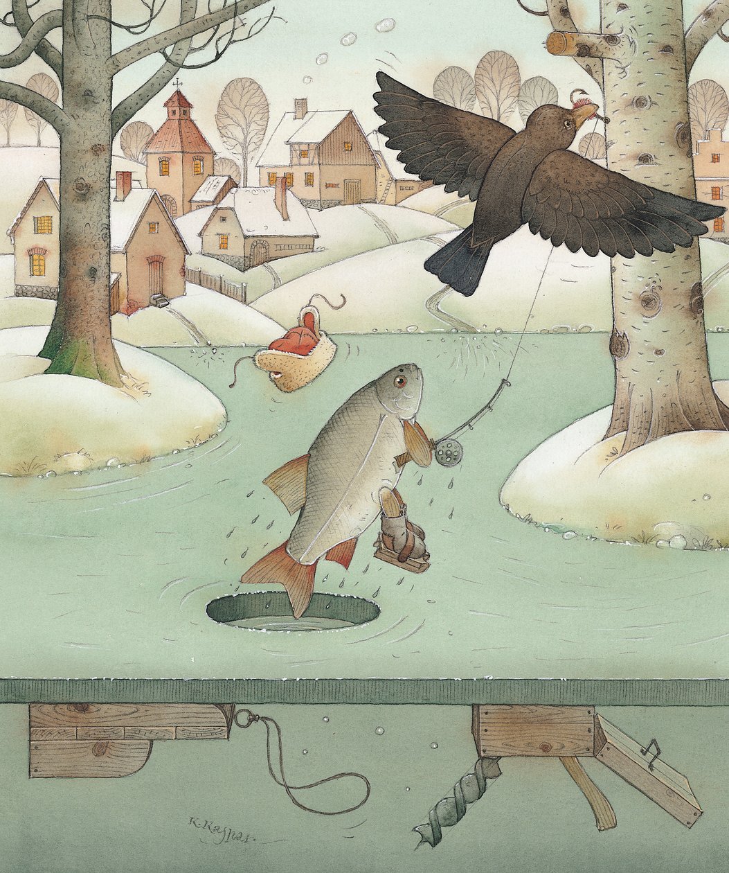 Vissen, 2003 door Kestutis Kasparavicius