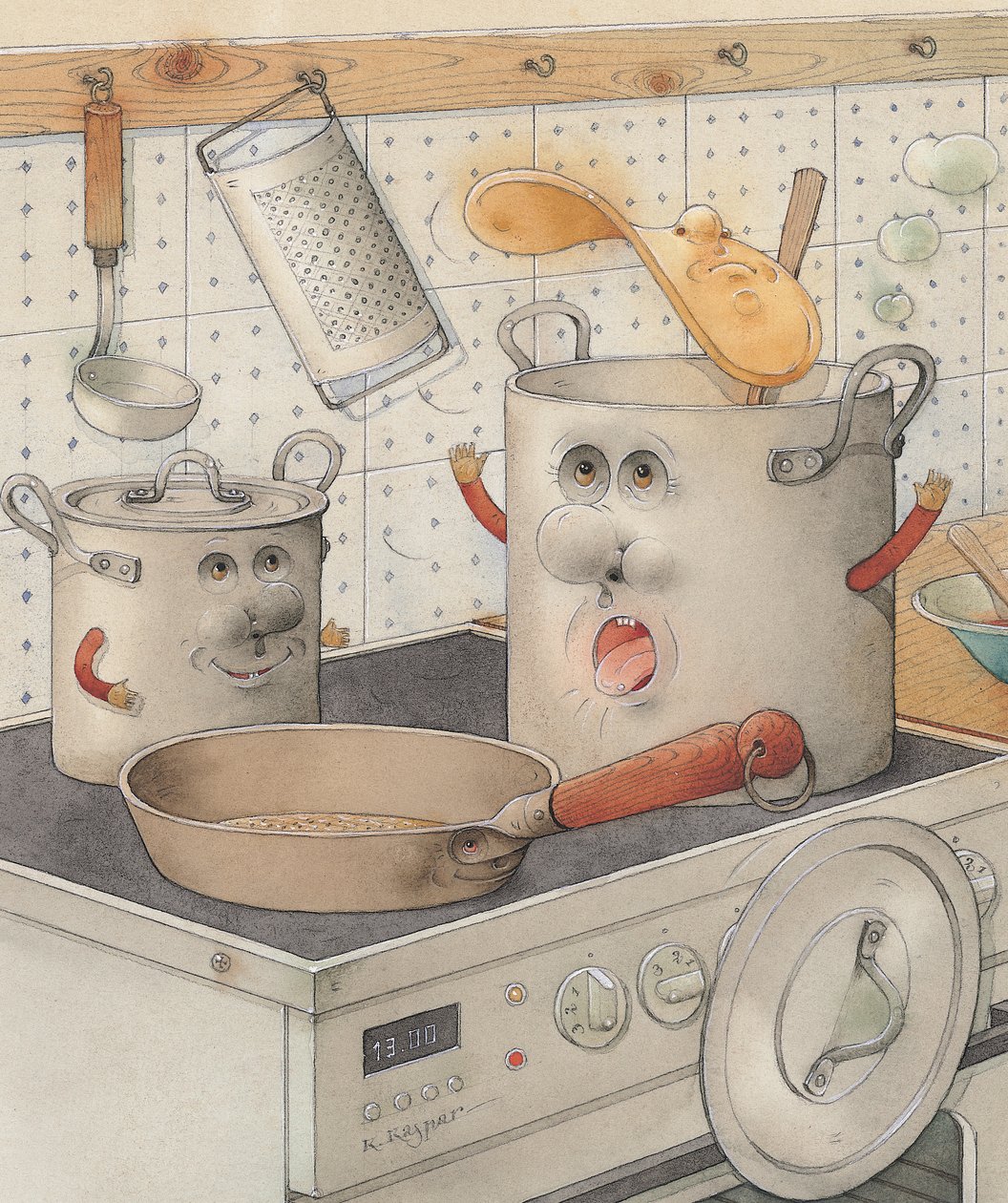 Op het fornuis, 2003 door Kestutis Kasparavicius