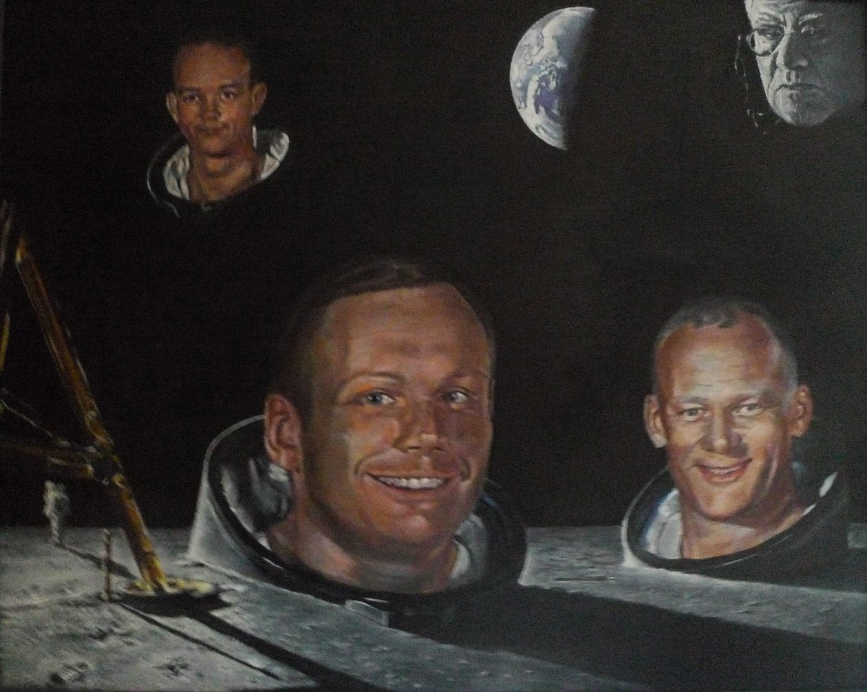 Monumenten Op De Maan door Kevin Parrish
