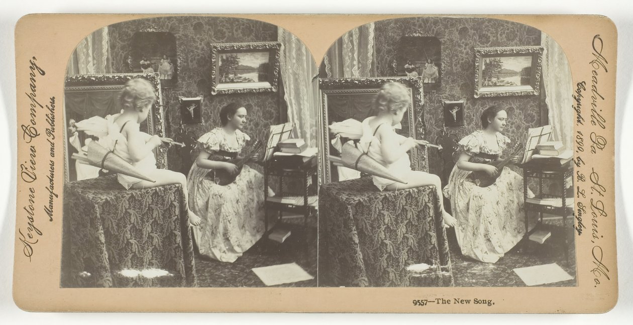 Het Nieuwe Lied, 1899 door Keystone View Company