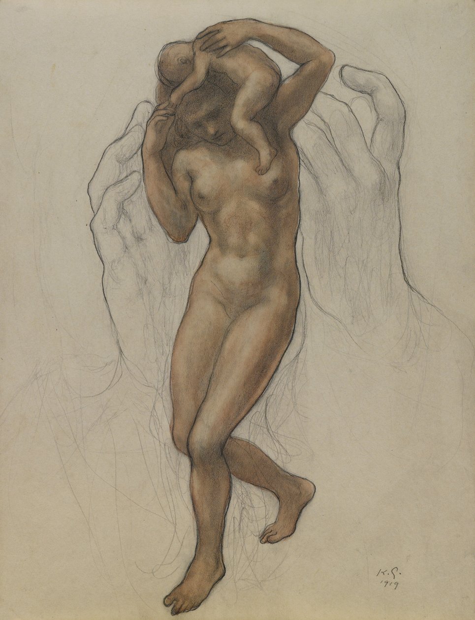 De last, 1919 door Khalil Gibran