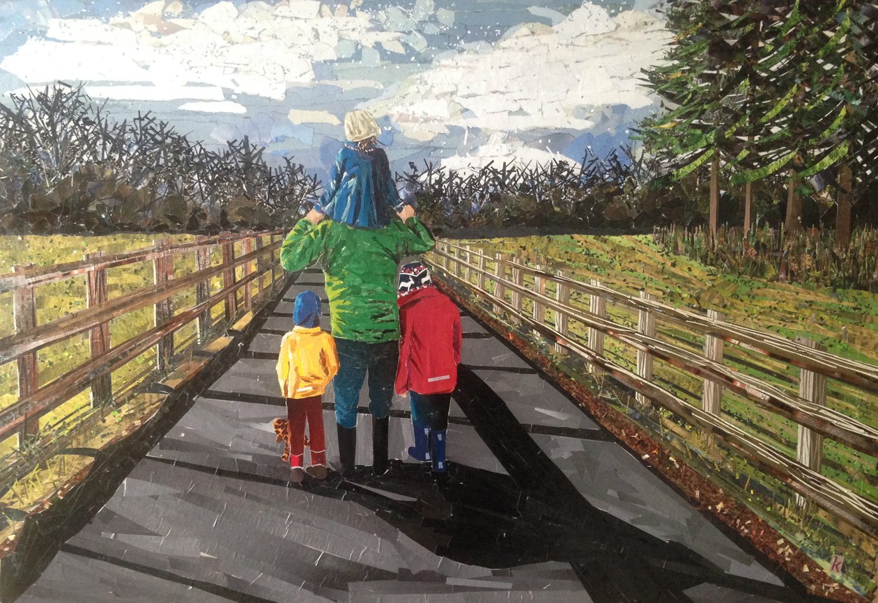 Familiewandeling door Kirstie Adamson