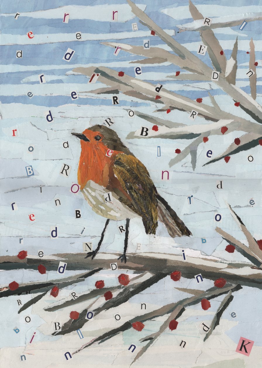 Rode, Rode Roodborst door Kirstie Adamson