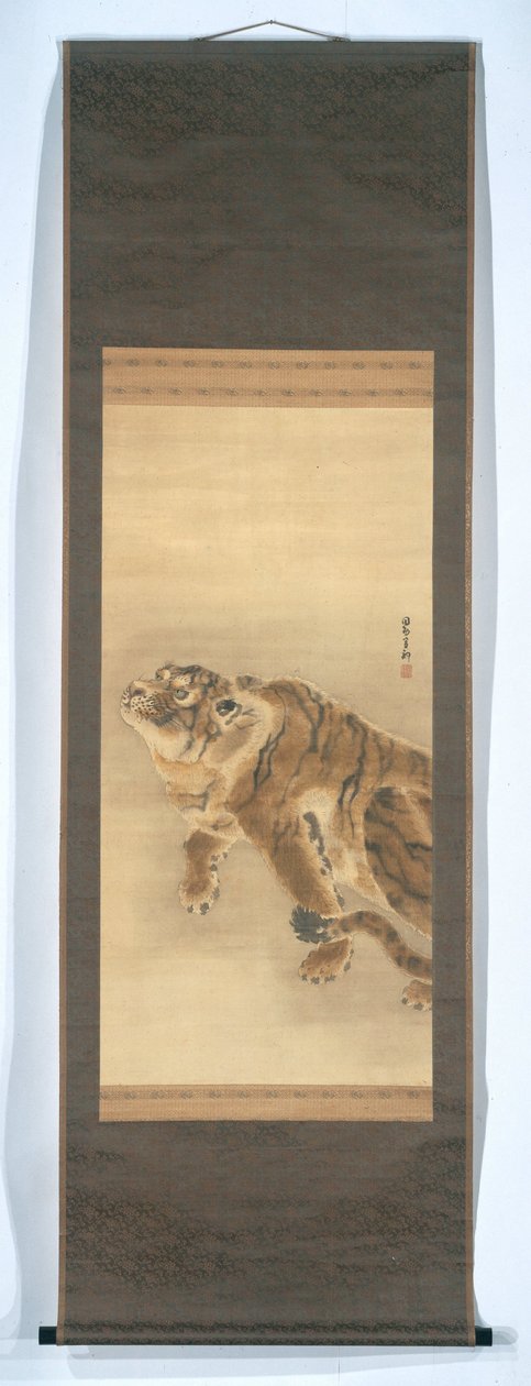 Tijger door Kishi Ganku