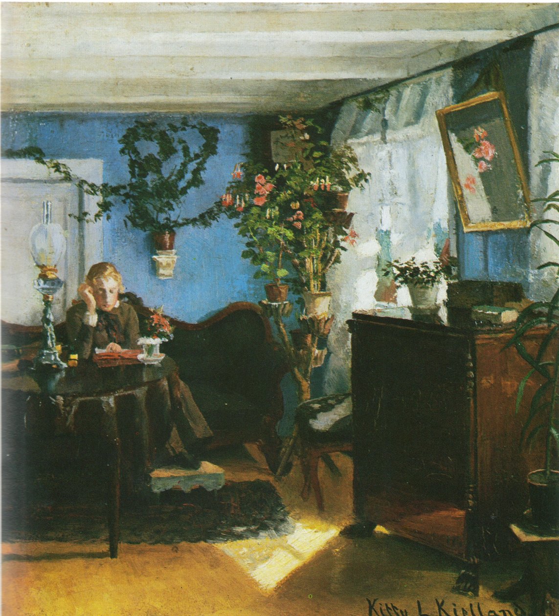 Blad interieur door Kitty Lange Kielland