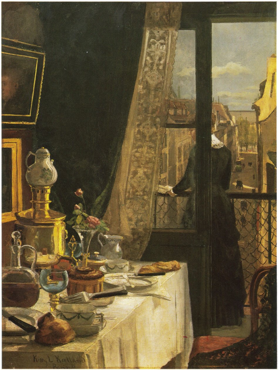 Parijs interieur door Kitty Lange Kielland
