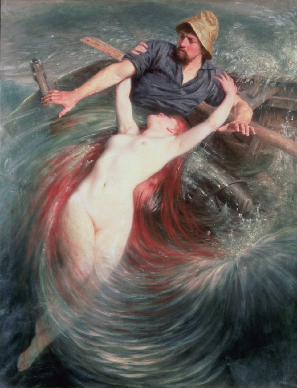 De visser en de sirene door Knut Ekvall
