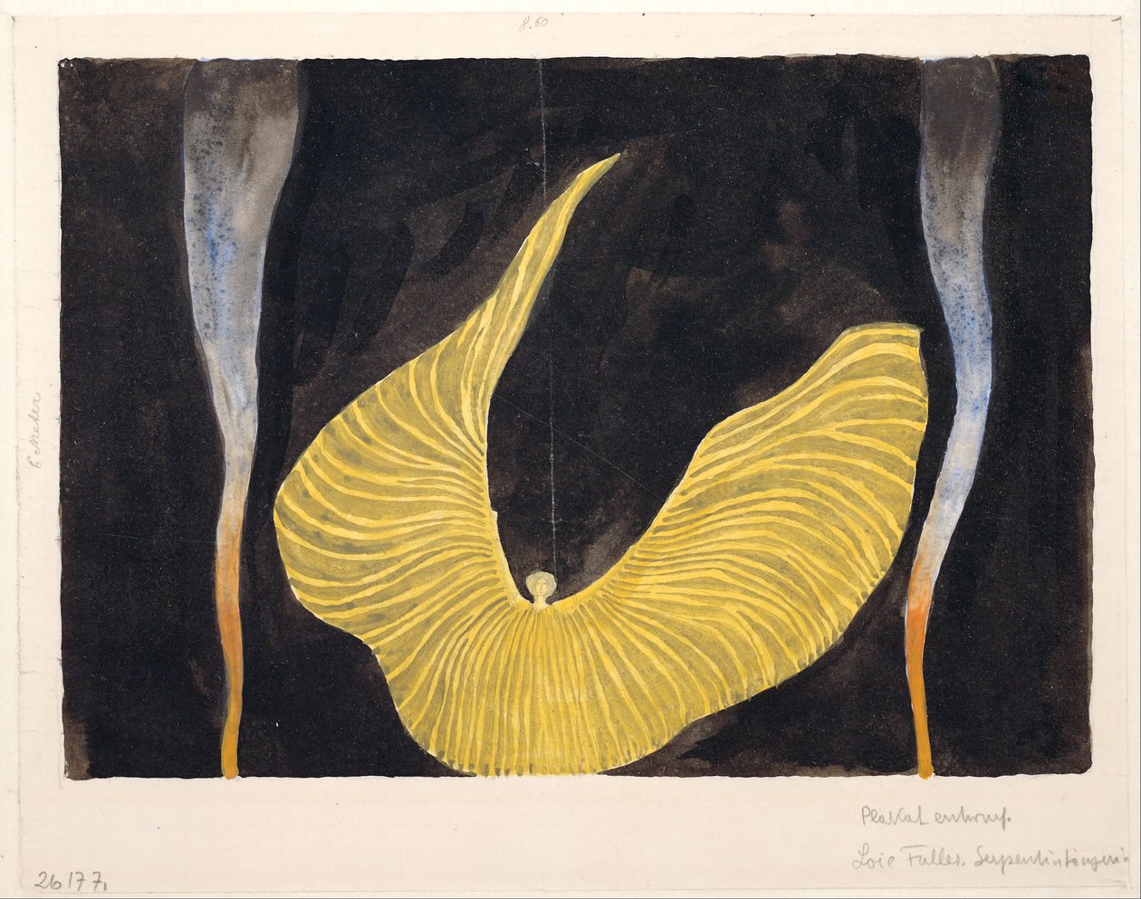 Loïe Fuller in de dans 