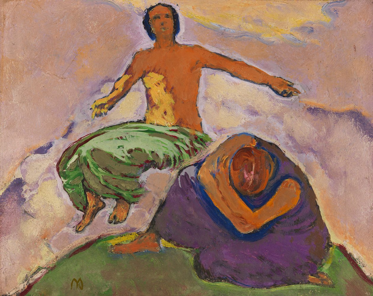 Verdriet en hoop, ca. 1914 door Koloman Moser