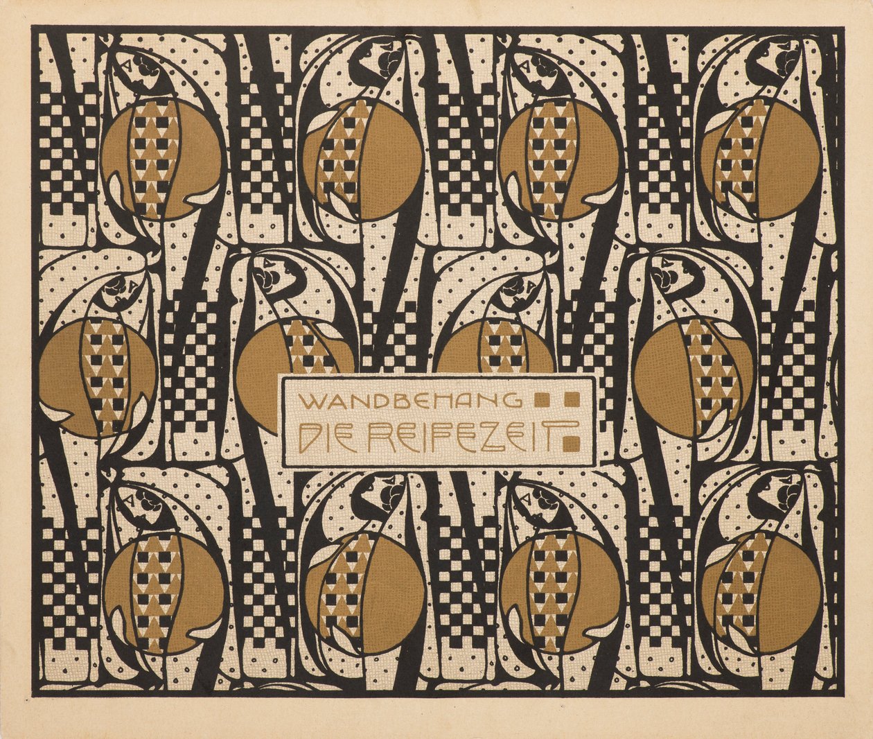 De tijd van de vruchtbaarheid, 1901 door Koloman Moser