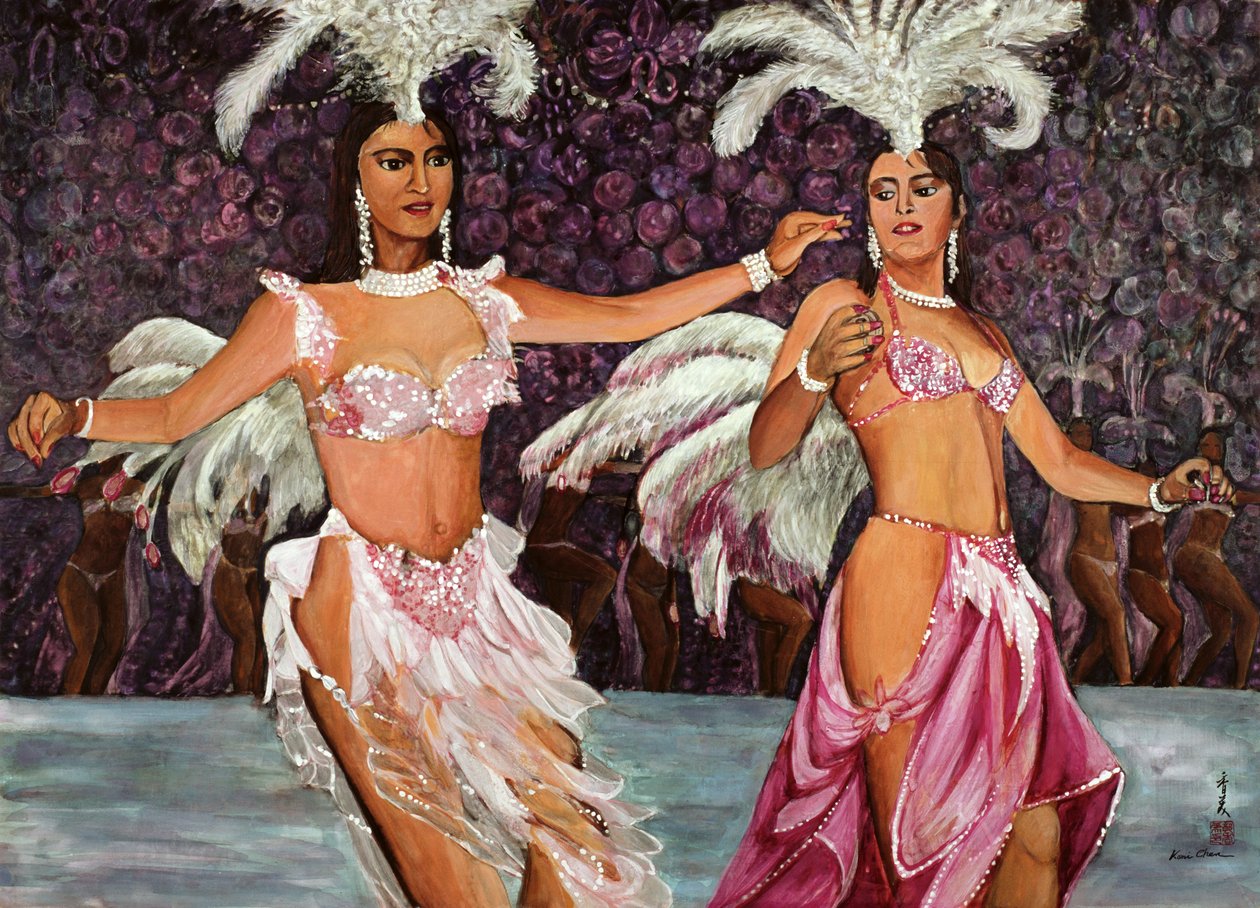 Buikdansers door Komi Chen