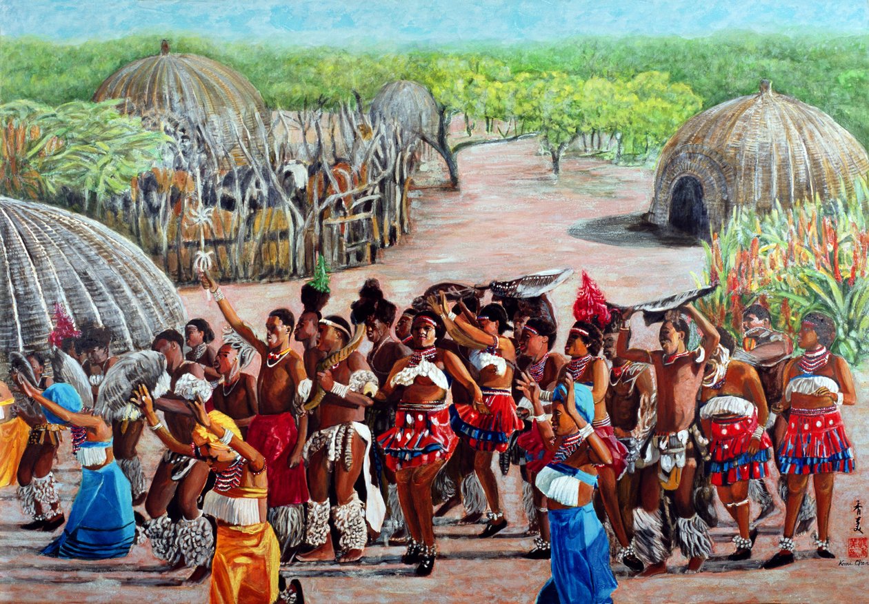 Zulu Viering, 1989 door Komi Chen