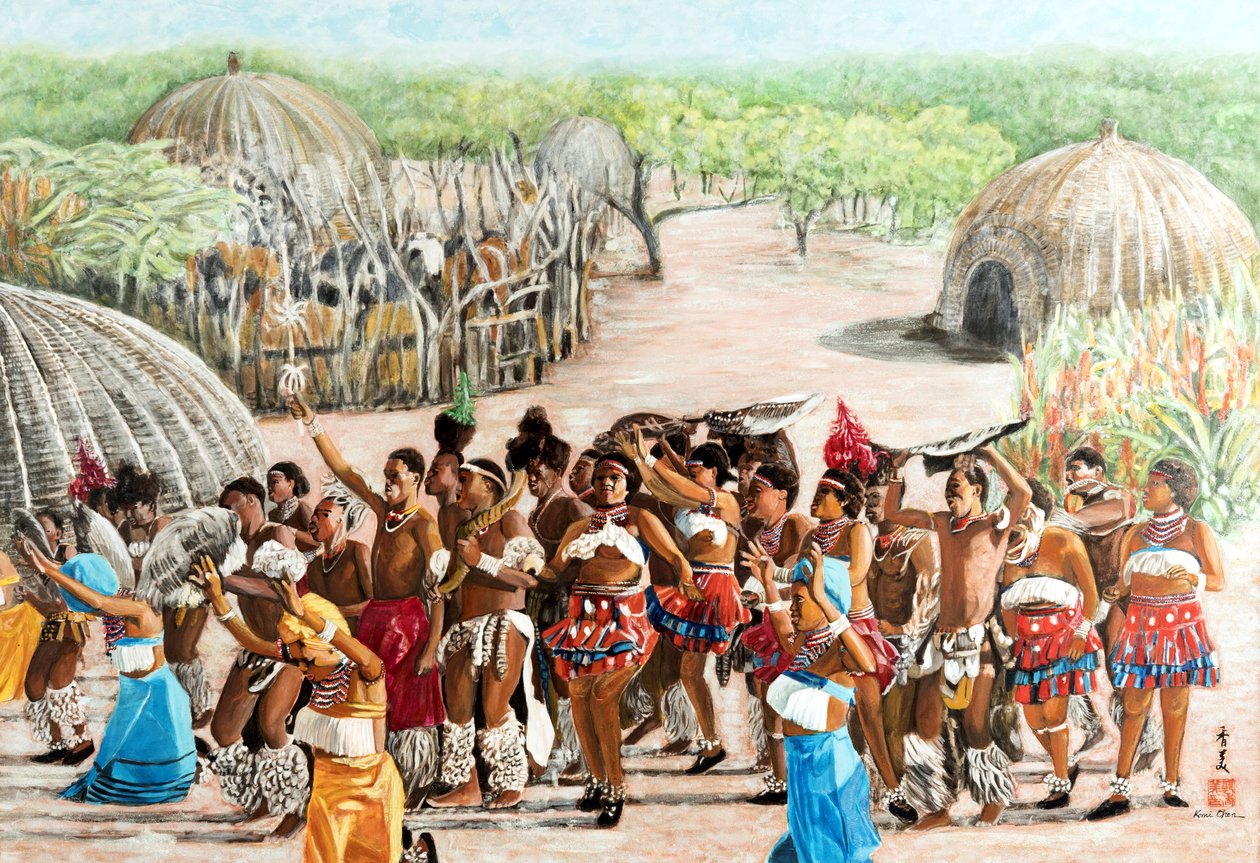 Zulu Viering door Komi Chen