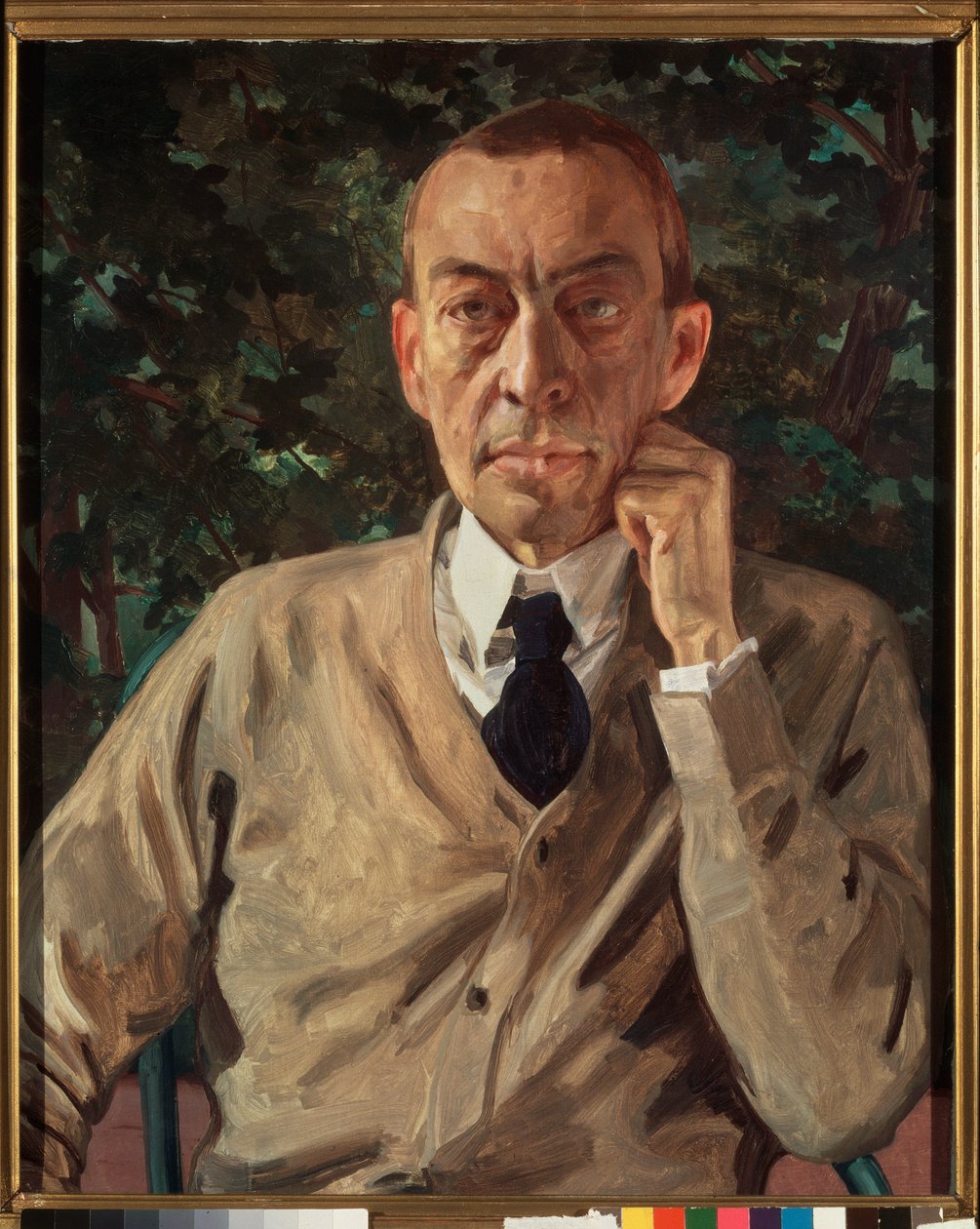 Sergei Rachmaninoff door Konstantin Andreevic Somov