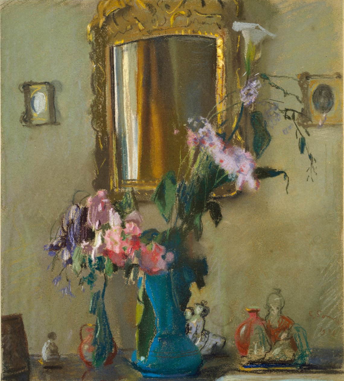 Stilleven: Een interieur, 1931 door Konstantin Somov