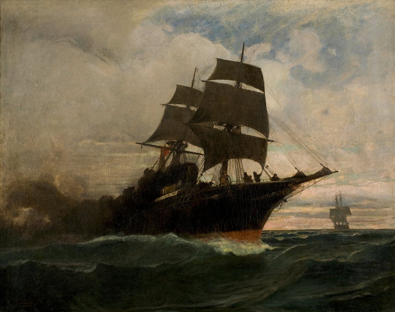 Golven door de zeeën door Konstantinos Volanakis