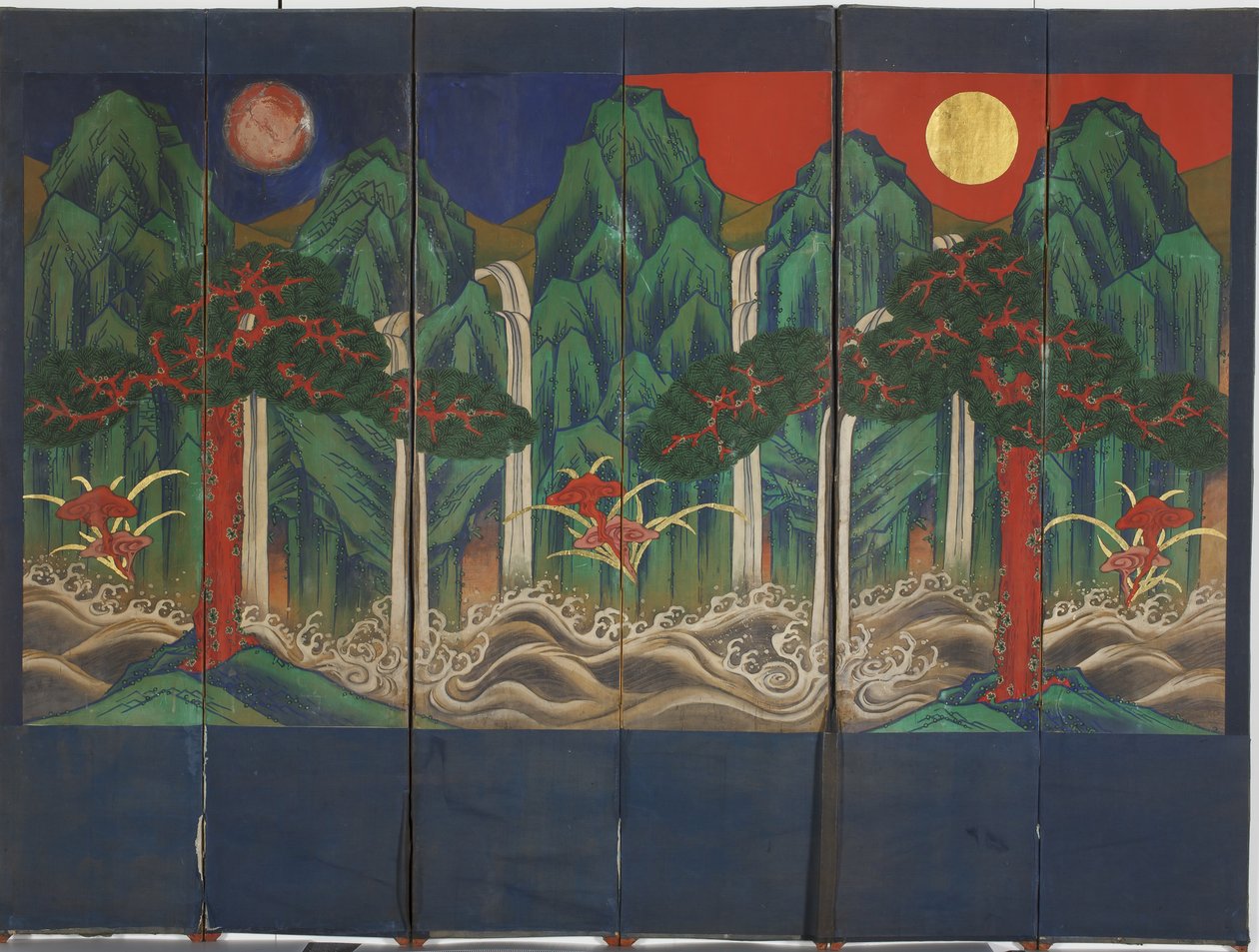 Landschap door Korean School