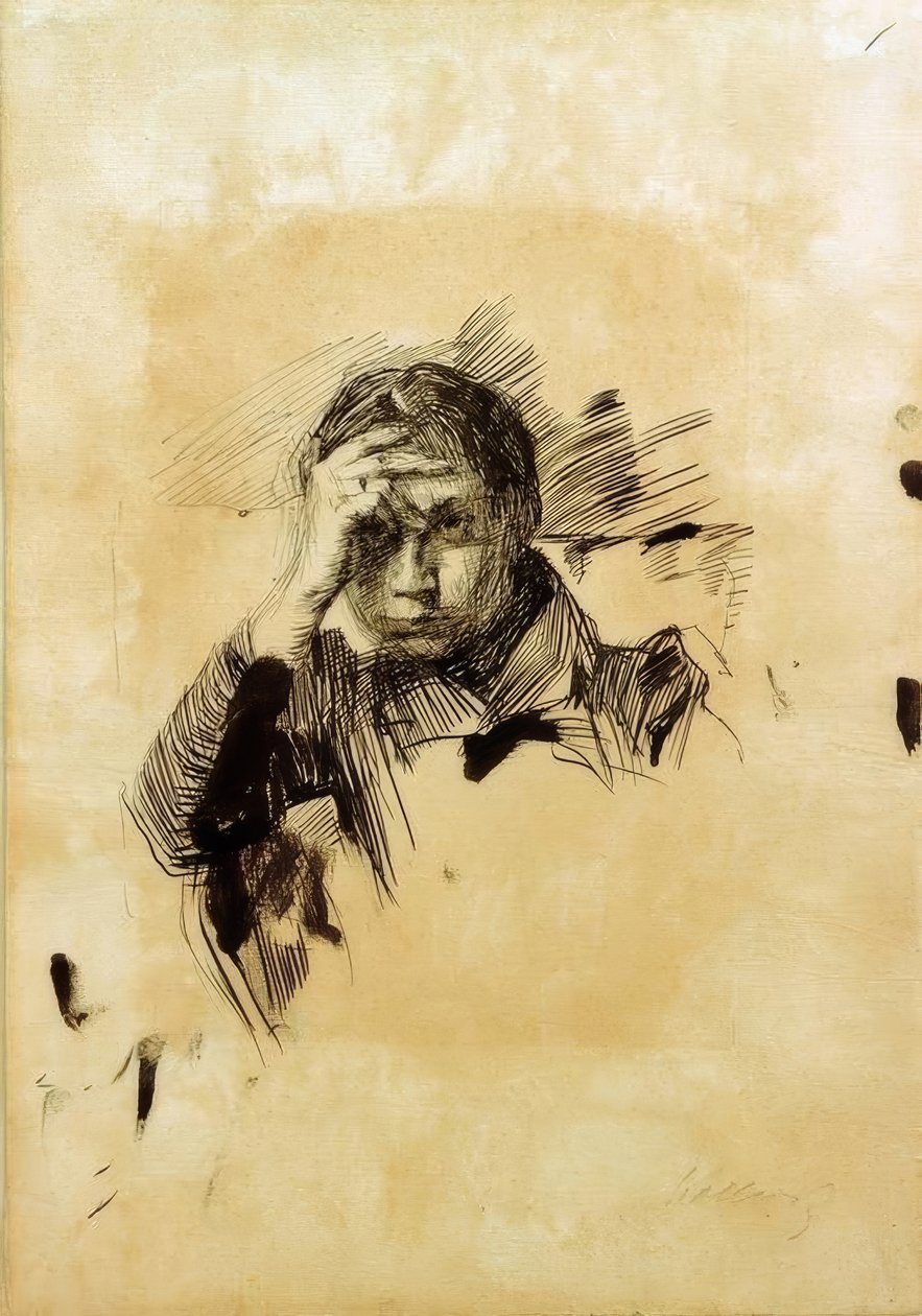 Zelfportret door Käthe Kollwitz