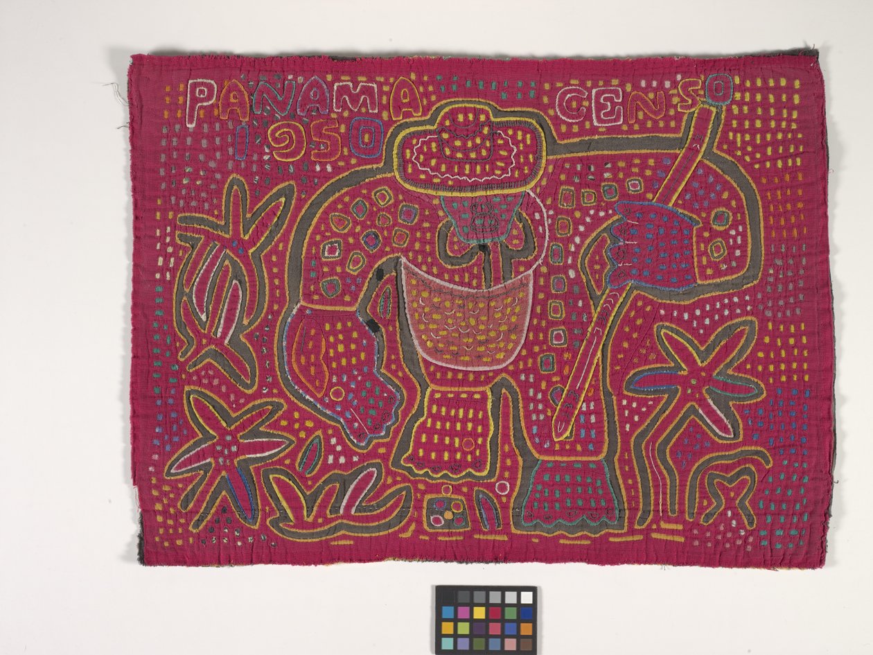 Shirtpaneel (Mola) door Kuna Indian Culture