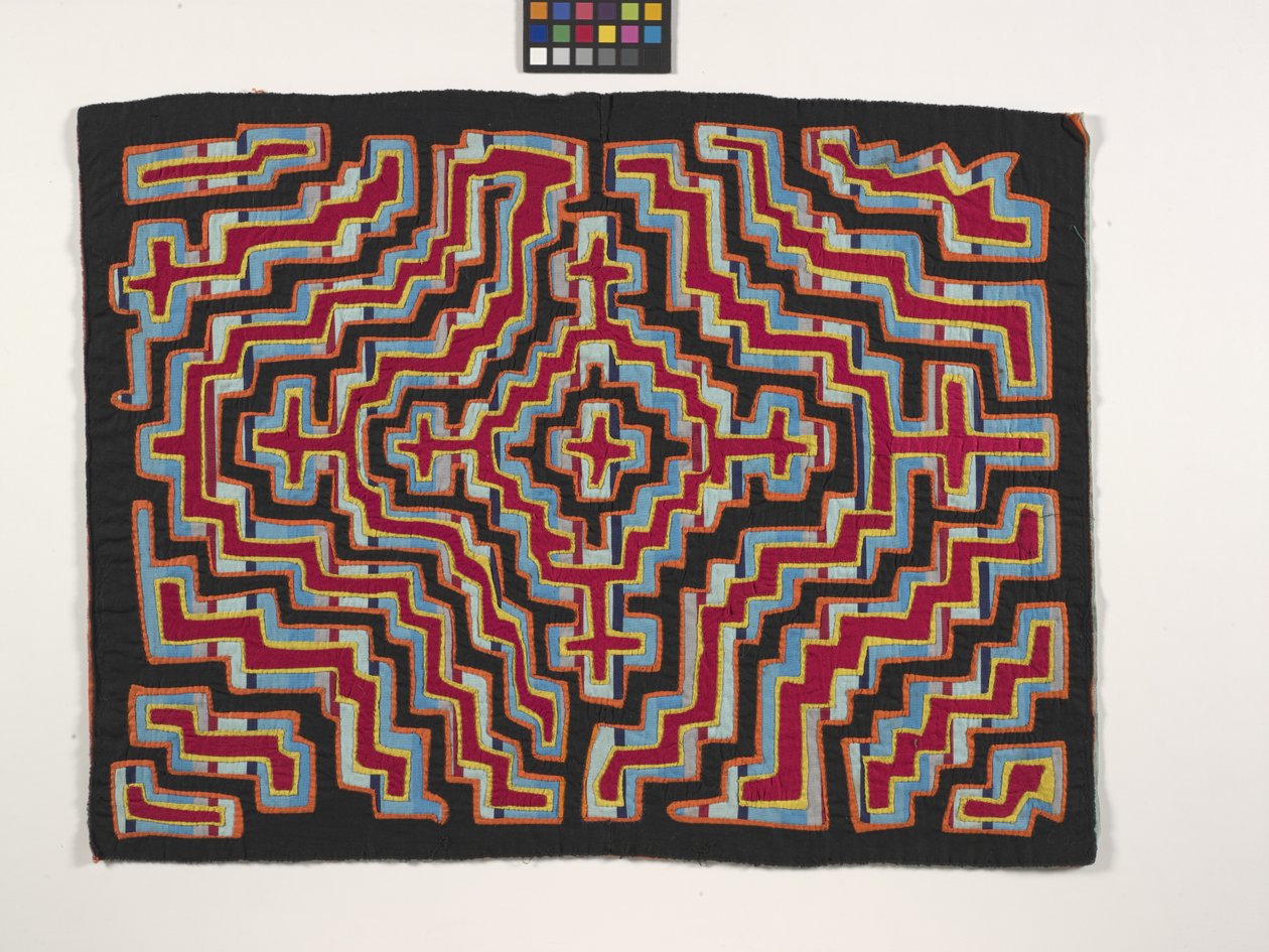Shirtpaneel (Mola) door Kuna Indian Culture