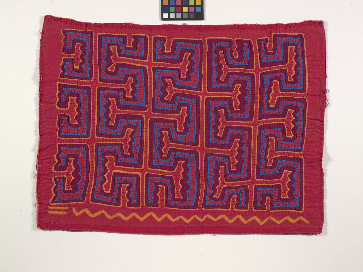 Shirtpaneel (Mola) door Kuna Indian Culture
