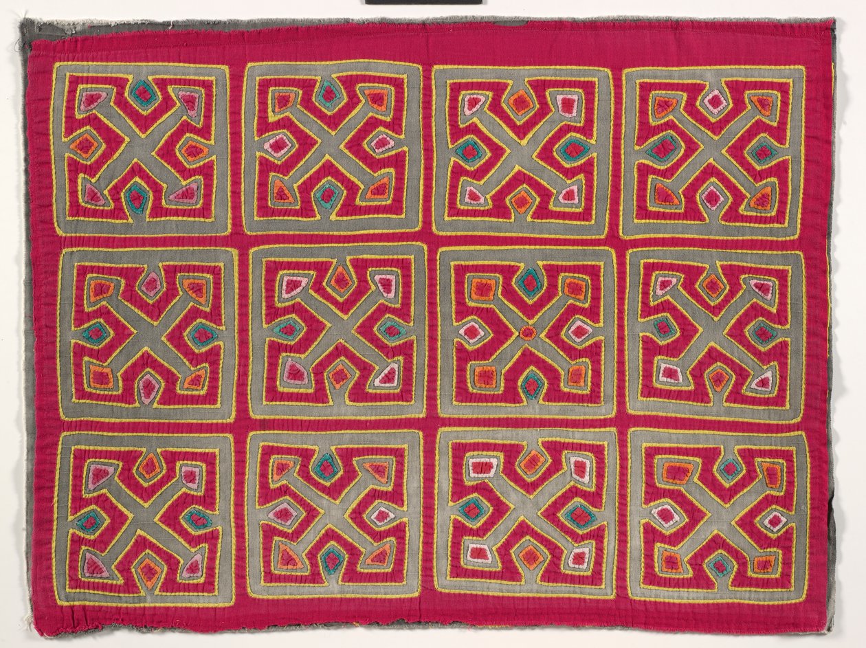 Shirt Paneel (mola), c.1950 door Kuna Indian Culture
