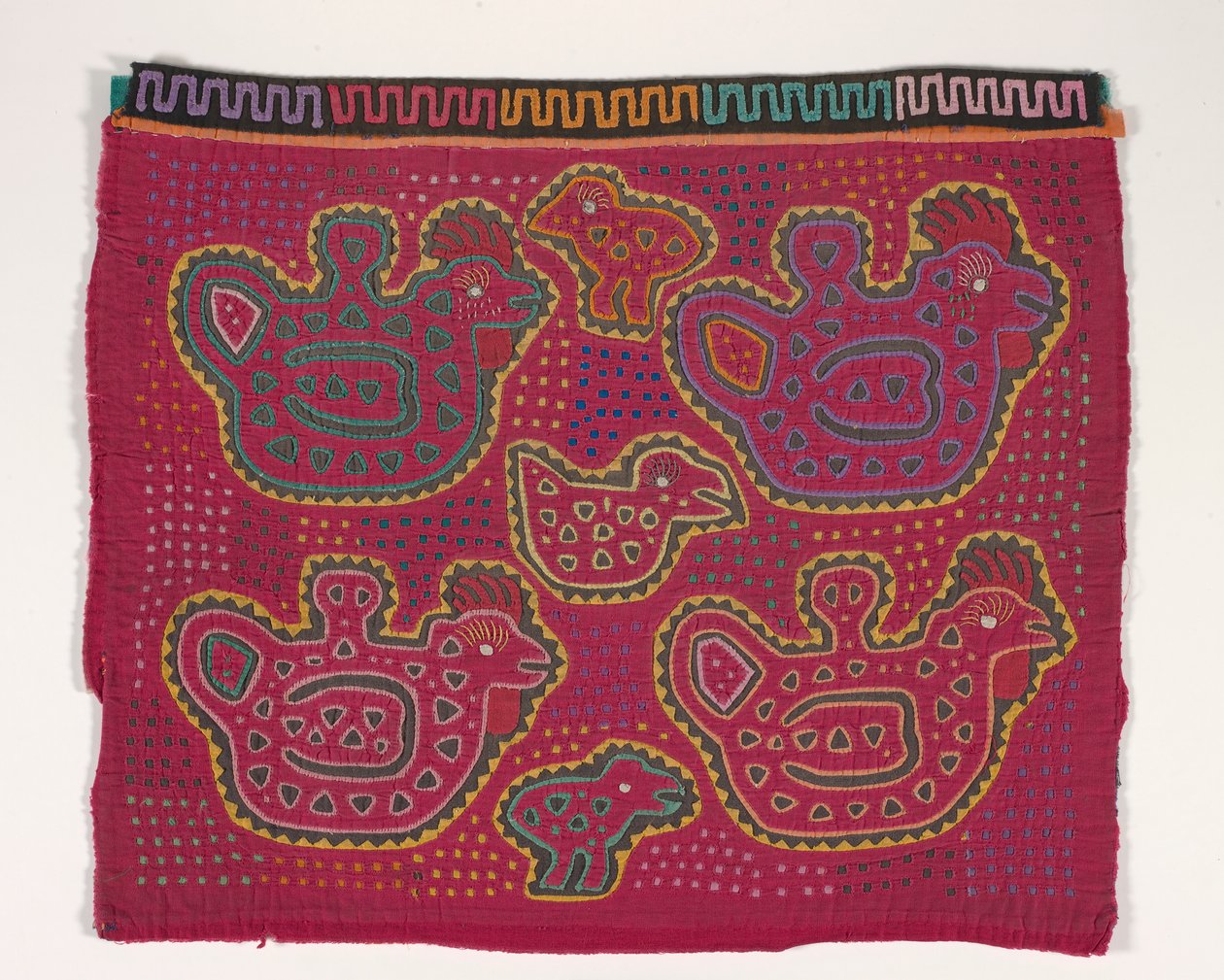 Shirt paneel (mola) door Kuna Indian Culture
