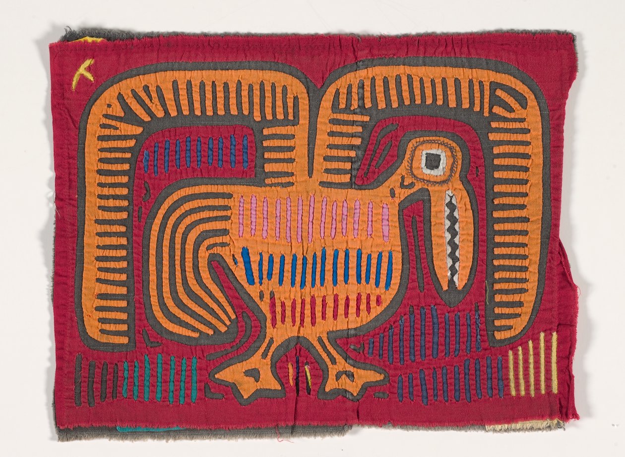 Shirt paneel (mola) door Kuna Indian Culture