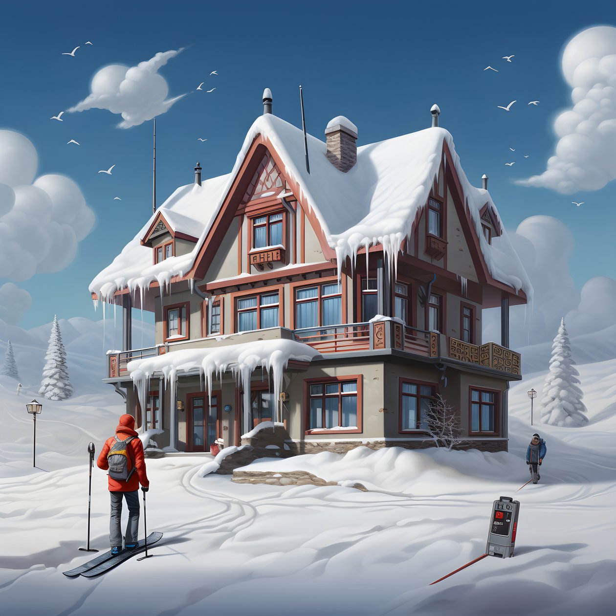Een Huis met een Skimuts 3 door Kurt Heppke
