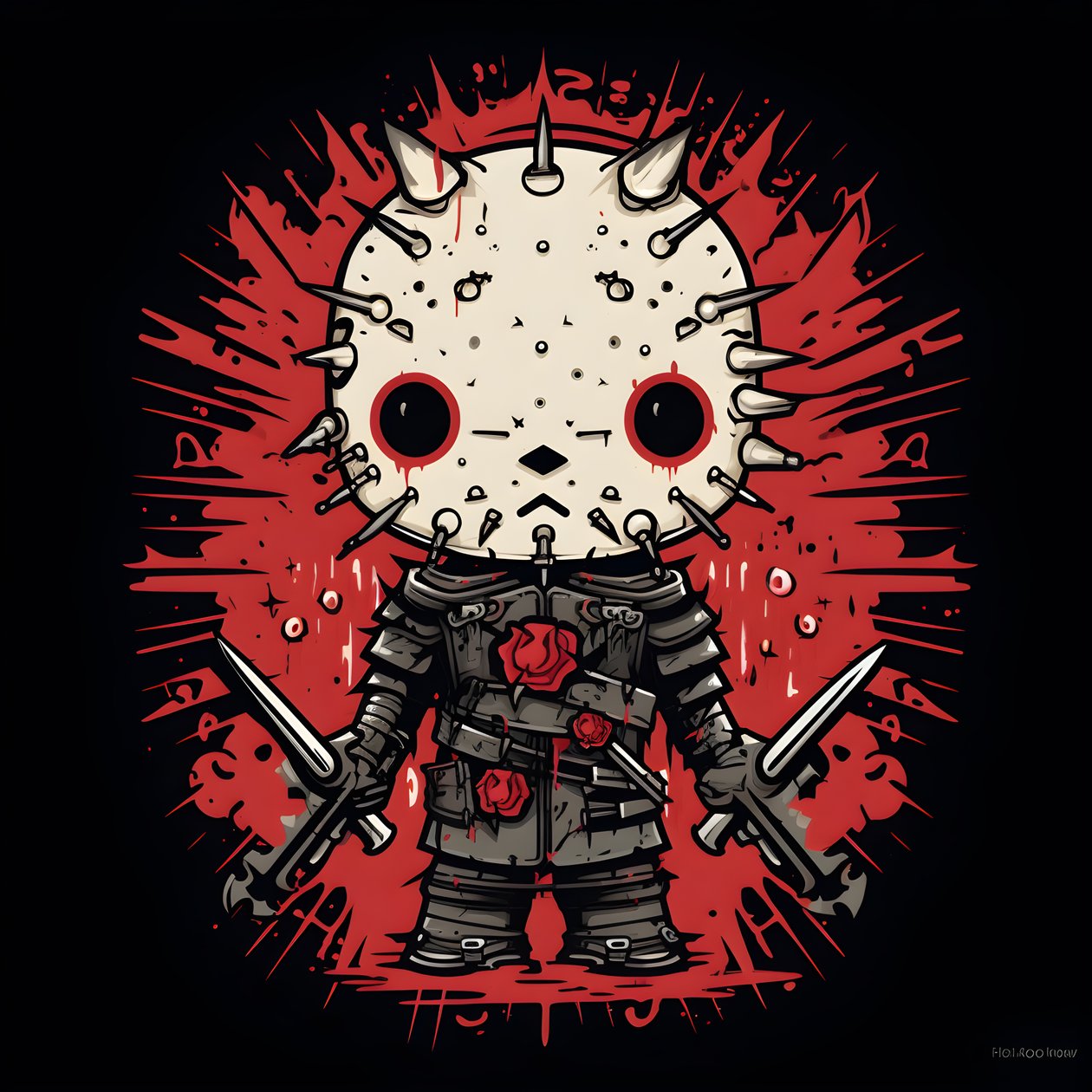 Hello Kitty als Pinhead Shirt Design door Kurt Heppke