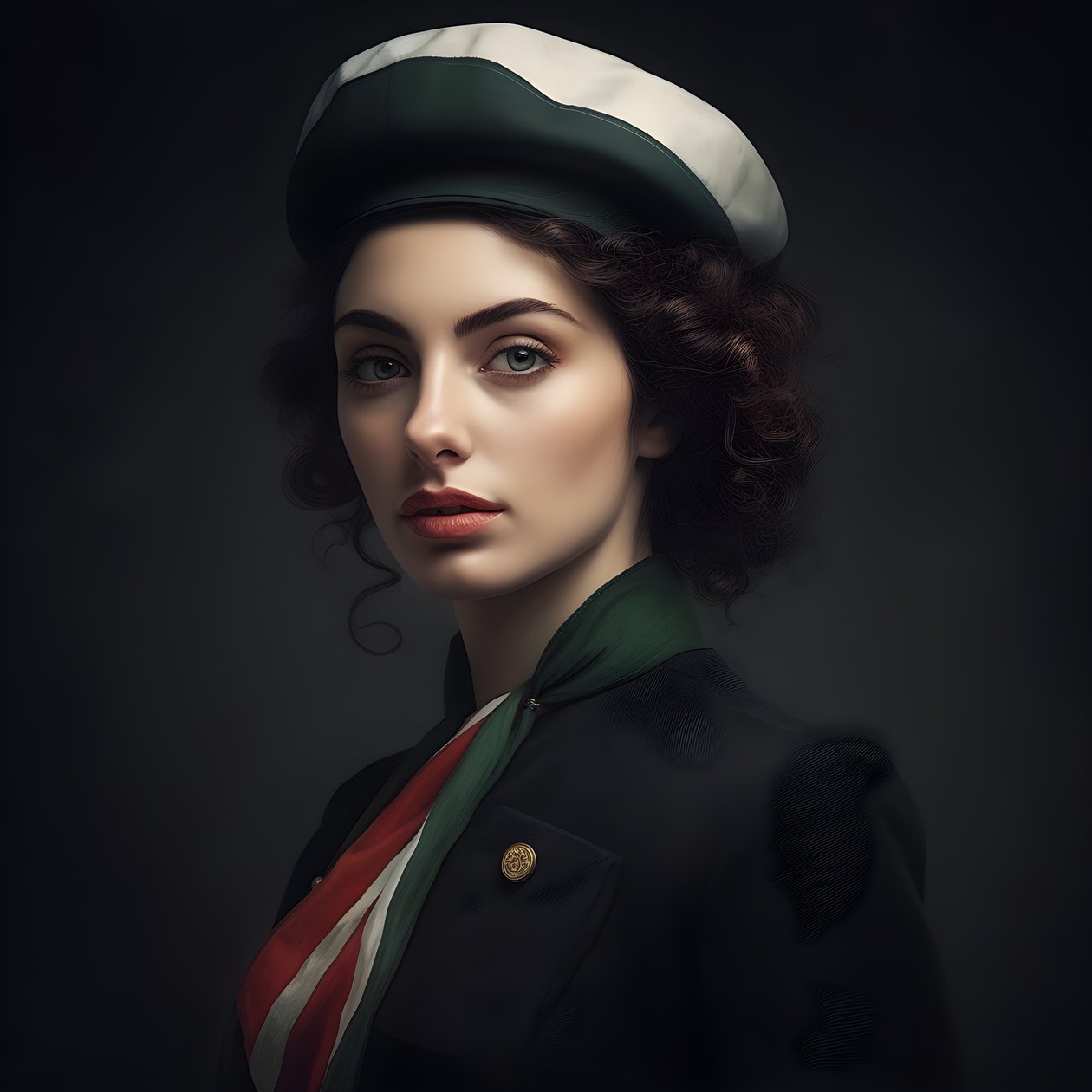 Italiaanse vrouw 2 door Kurt Heppke