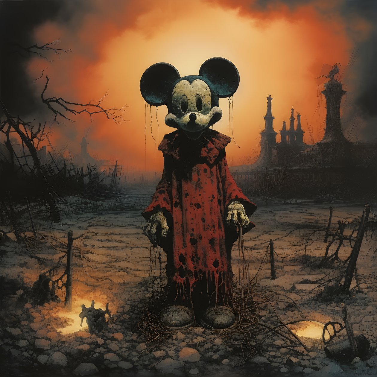 Mickey Mouse 2 door Kurt Heppke