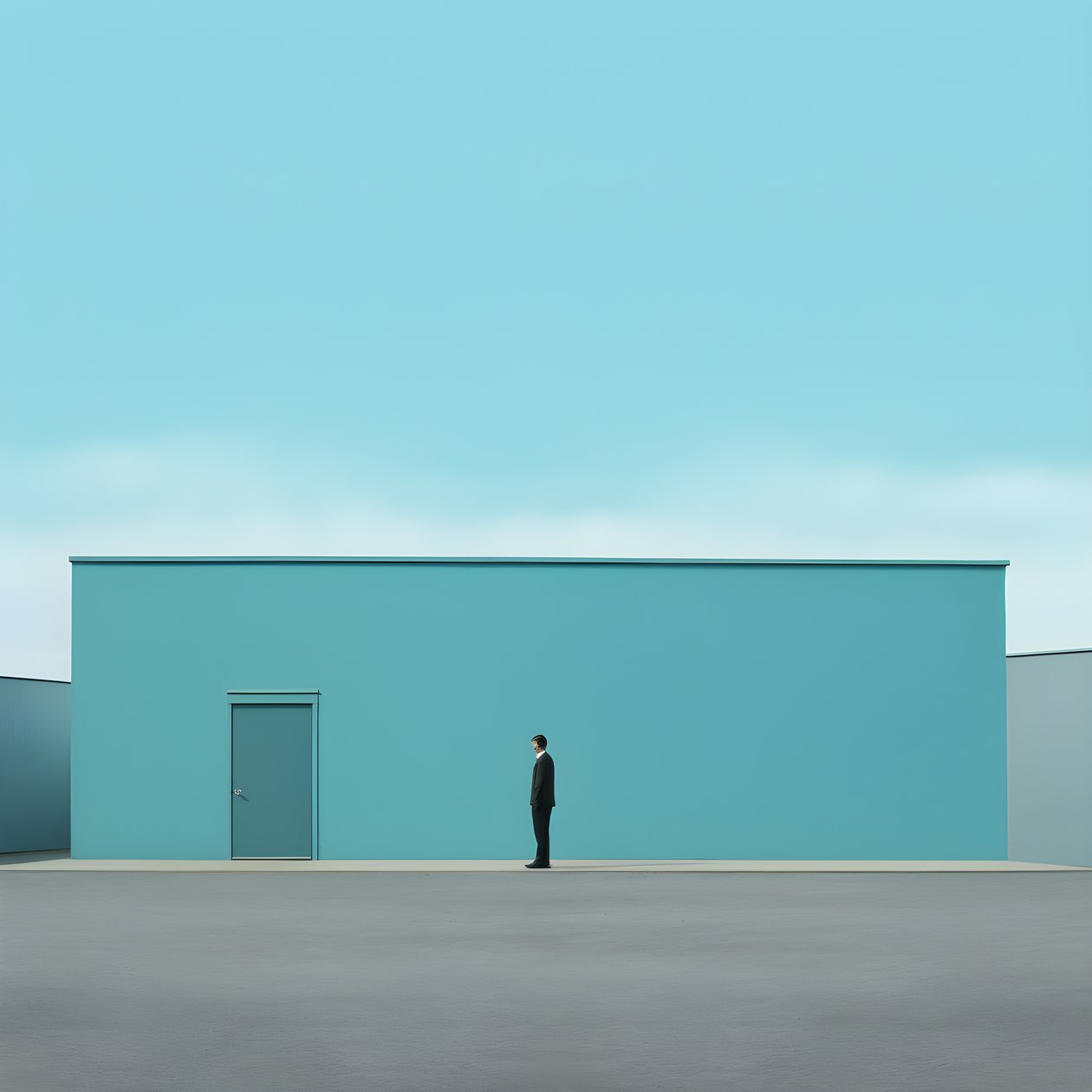 Zeer zeer minimalistisch 3 door Kurt Heppke