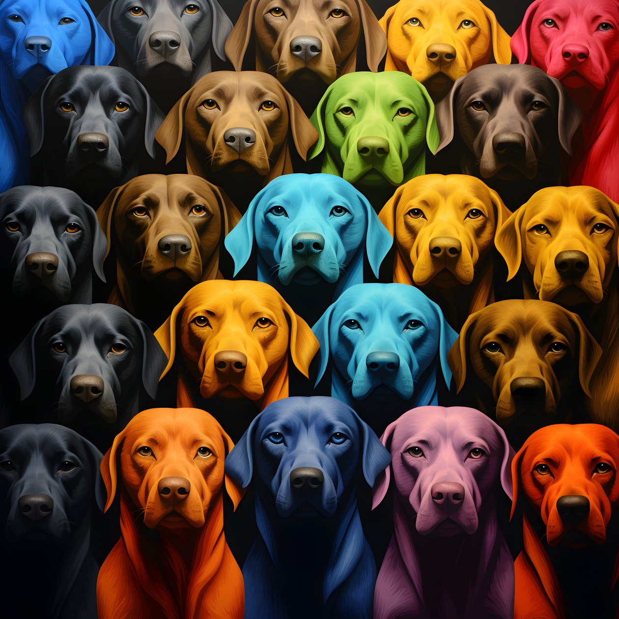 De Hond 4 door Kurt Heppke