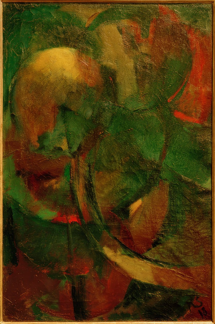 Abstractie 26 (Zachte symfonie) door Kurt Schwitters