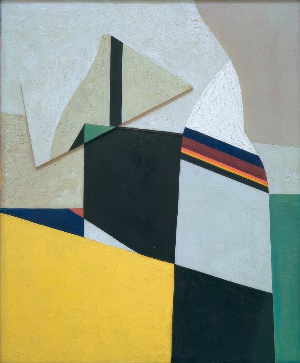Albert Finslerbeeld door Kurt Schwitters