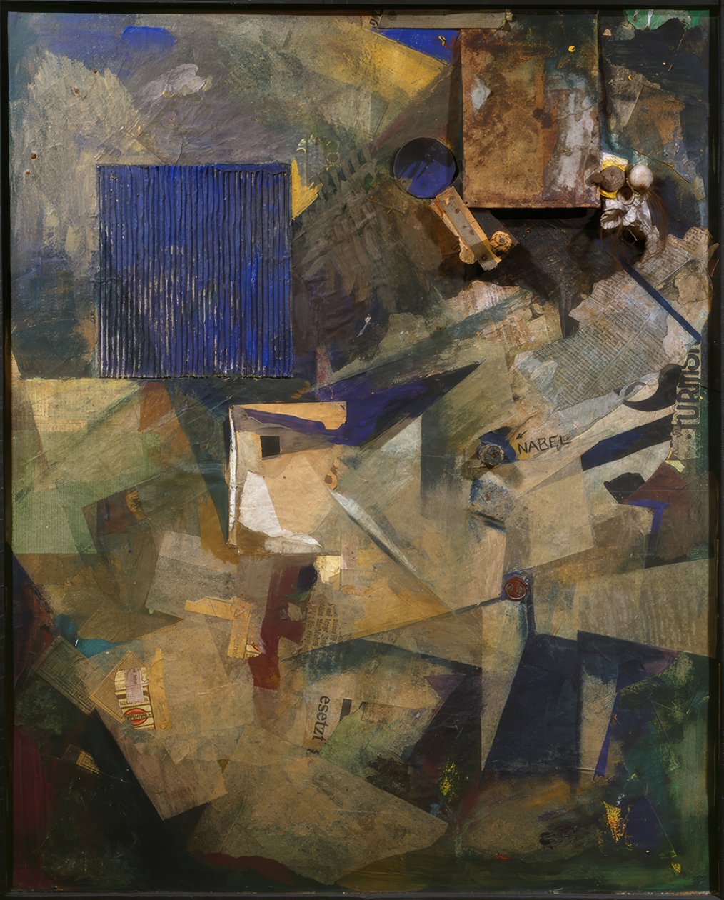 Het haarnavelbeeld door Kurt Schwitters